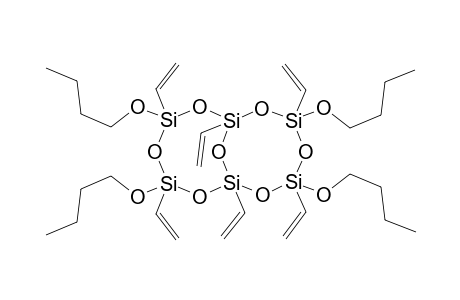 3,5,9,11-Tetrabutoxy-1,3,5,7,9,11-hexavinylbicyclo[5.5.1]hexasiloxane