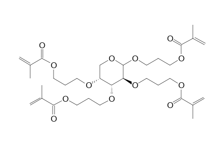 3-[(3R,4R,5S)-4,5,6-tris[3-(2-methylprop-2-enoyloxy)propoxy]tetrahydropyran-3-yl]oxypropyl 2-methylprop-2-enoate
