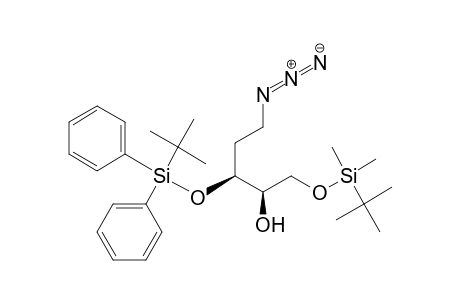 (2R,3S)-5-azido-1-[tert-butyl(dimethyl)silyl]oxy-3-[tert-butyl(diphenyl)silyl]oxy-2-pentanol