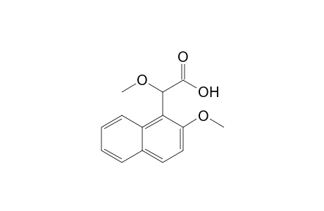 .alpha.-Methoxy-.alpha.-(2-methoxy-1-naphthyl)acetic acid