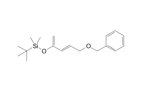 tert-butyl-dimethyl-[(3E)-5-phenylmethoxypenta-1,3-dien-2-yl]oxy-silane