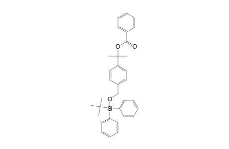 benzoic acid [1-[4-[(tert-butyl-di(phenyl)silyl)oxymethyl]phenyl]-1-methyl-ethyl] ester