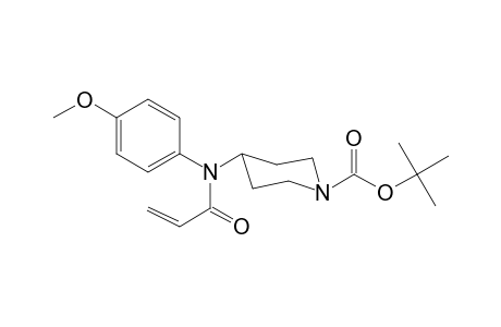 tert-Butyl-4-[(4-methoxyphenyl)(prop-2-enoyl)amino]piperidine-1-carboxylate