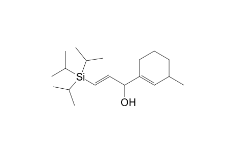 (E)-1-(3-Methyl-1-cyclohexenyl)-3-triisopropylsilyl-2-propen-1-ol