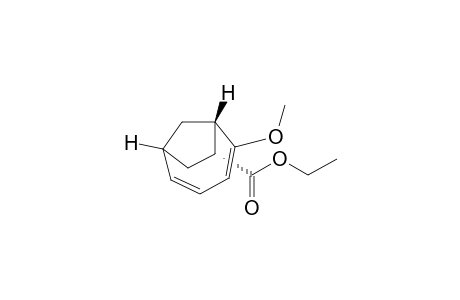 8.alpha.-Ethoxycarbonyl-1-.beta.-methoxy-(6H.beta.)-bicyclo[4.2.1]nona-2,4-diene