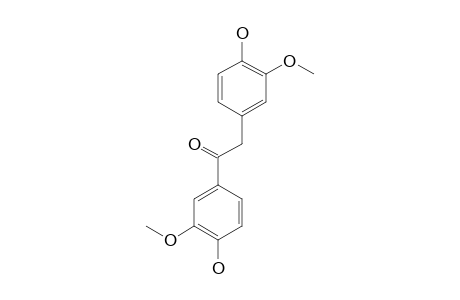 MELIOCOPONE;1,2-BIS-(4-HYDROXY-3-METHOXYPHENYL)-ETHANONE