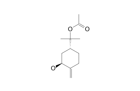 P-MENTHOL-1(10)-ENE-2,7-DIOL,7-ACETATE;(TRANS)
