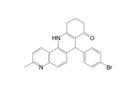Benzo[b][1,7]phenanthrolin-8(9H)-one, 7-(4-bromophenyl)-7,10,11,12-tetrahydro-3-methyl-