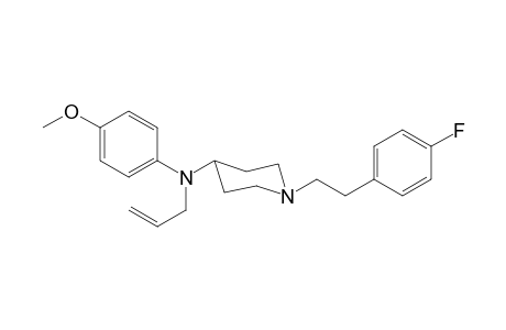 1-[2-(4-fluorophenyl)ethyl]-N-4-methoxyphenyl-N-(prop-2-en-1-yl)piperidin-4-amine