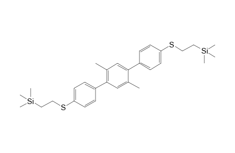2',5'-Dimethyl-4,4''-bis-(2-trimethylsilanyl-ethylsulfanyl)-[1,1';4',1'']terphenyl