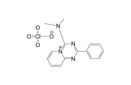 4-Dimethylamino-2-phenylpyrido[1,2-a]-[1,3,5]triazinium perchlorate