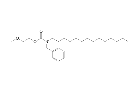 Carbonic acid, monoamide, N-benzyl-N-tetradecyl-, 2-methoxyethyl ester