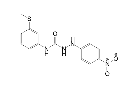 N-[3-(methylsulfanyl)phenyl]-2-(4-nitrophenyl)hydrazinecarboxamide