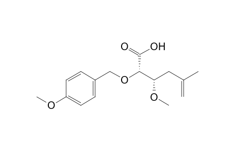 (2S,3S)-3-Methoxy-2-(4-methoxy-benzyloxy)-5-methyl-hex-5-enoic acid