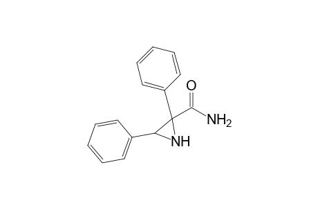 2,3-Diphenylaziridine-2-carboxamide