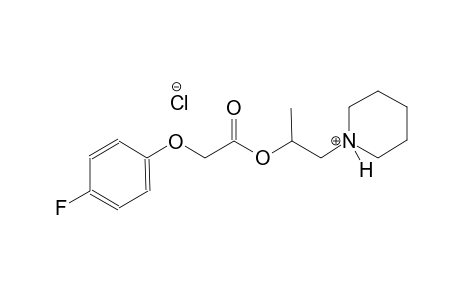 1-(2-{[(4-fluorophenoxy)acetyl]oxy}propyl)piperidinium chloride