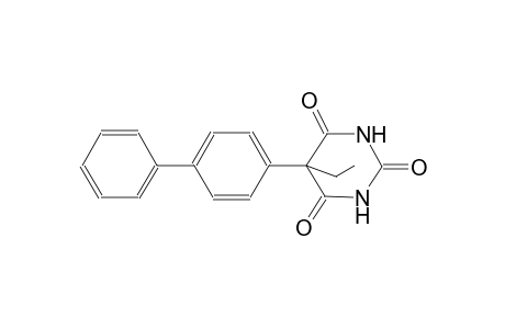 2,4,6(1H,3H,5H)-Pyrimidinetrione, 5-[1,1'-biphenyl]-4-yl-5-ethyl-