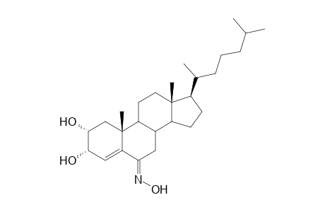(2R,3S,10R,13R,17R)-17-(1,5-dimethylhexyl)-2,3-dihydroxy-10,13-dimethyl-1,2,3,7,8,9,11,12,14,15,16,17-dodecahydrocyclopenta[a]phenanthren-6-one oxime
