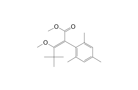 (Z)-2-mesityl-3-methoxy-4,4-dimethyl-pent-2-enoic acid methyl ester