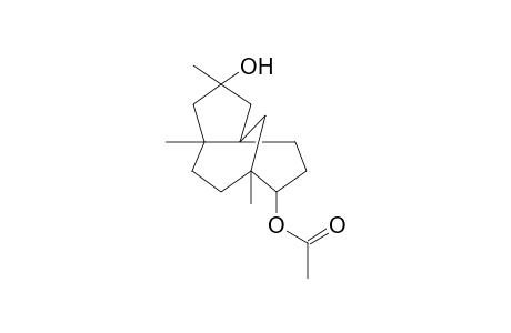 9.beta.-Acetoxy-3.beta.-hydroxy-3,5.alpha.,8-trimethyltricyclo[6.3.1.0(1,5)]dodecane