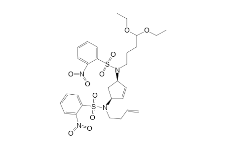 [(1R,4S)-N-(But-3''-enyl)-N'-(4'',4''-diethoxybutyl)-N,N'-dinosylcyclopent-4-ene-1,3-diamine