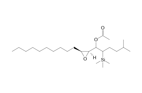 (7R,8S)-2-Methyl-5-trimethylsilyl-6-acetoxy-7,8-epoxy-octadecane