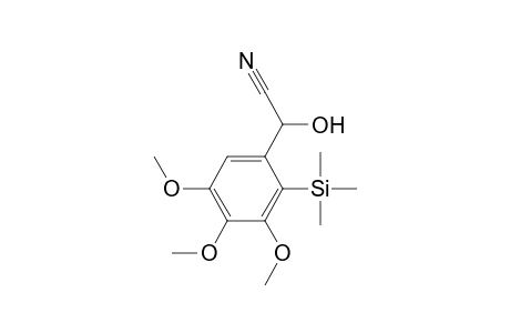 O-Trimethylsilyl 3,4,5-Trimethoxybenzaldehyde Cyanohydrin