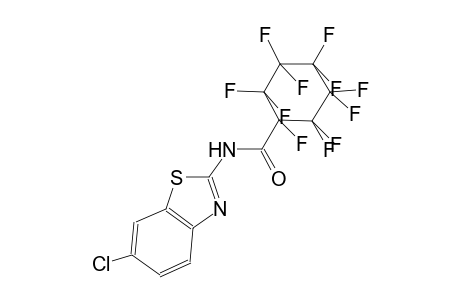 N-(6-chloro-1,3-benzothiazol-2-yl)-1,2,2,3,3,4,4,5,5,6,6-undecafluorocyclohexanecarboxamide