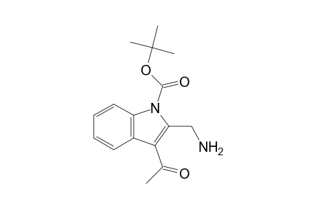 1-(tert-Butoxycarbonyl)-2-(aminomethyl)-3-indolyl Methyl ketone