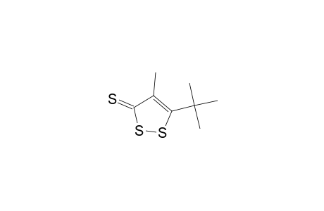 3H-1,2-Dithiole-3-thione, 5-tert-butyl-4-methyl-