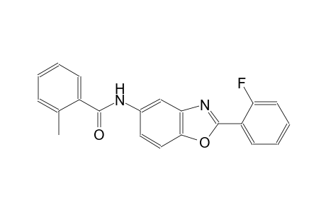 benzamide, N-[2-(2-fluorophenyl)-5-benzoxazolyl]-2-methyl-