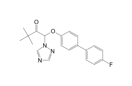 1-(4'-Fluorobiphenyl-4-yloxy)-3,3-dimethyl-1-(1H-1,2,4-triazol-1-yl)butan-2-one