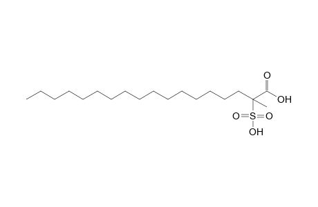 2-methyl-2-sulfooctadecanoic acid