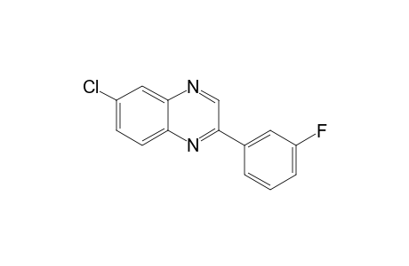 6-Chloro-2-(3-fluorophenyl)quinoxaline