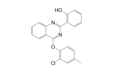 2-[4-(2-chloro-4-methylphenoxy)-2-quinazolinyl]phenol
