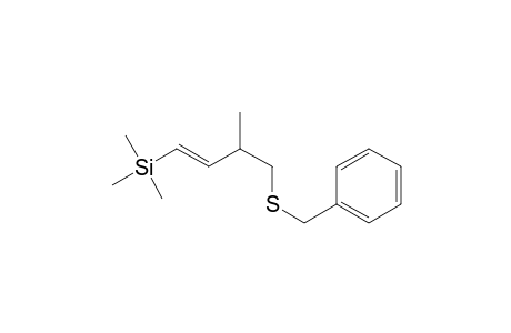 (E)-4-Benzylthio-3-methyl-1-trimethylsilyl-1-butene