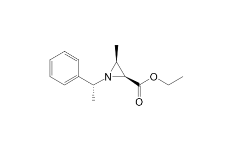 (2S,3S)-Ethyl 3-methyl-1-((R)-1-phenylethyl)aziridine-2-carboxylate