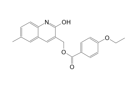 (2-hydroxy-6-methyl-3-quinolinyl)methyl 4-ethoxybenzoate