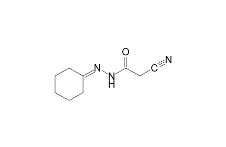 cyanoacetic acid, cyclohexyldenehydrazide