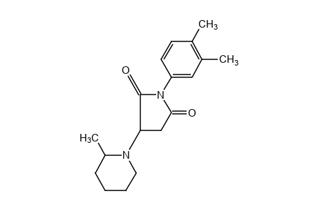 2-(2-methylpiperidino)-N-(3,4-xylyl)succinimide
