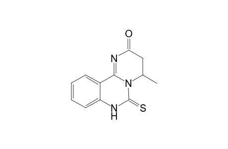 4-Methyl-6-thioxo-3,4,5,6-tetrahydropyrimidino[2,3-c]quinazolin-2-one