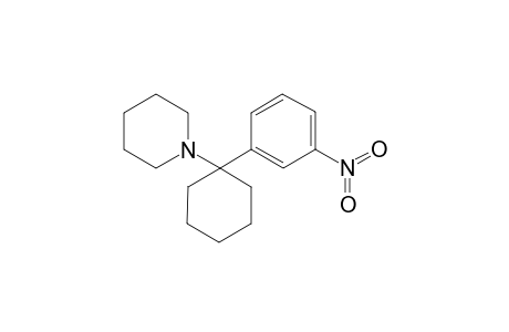 1-[1-(3-Nitrophenyl)cyclohexyl]piperidine