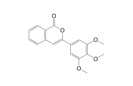 3-(3,4,5-trimethoxyphenyl)-2-benzopyran-1-one