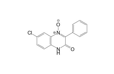 6-CHLORO-3-PHENYL-2(1H)-QUINOXALINONE, 4-OXIDE