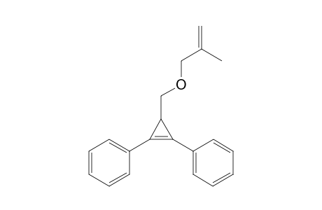 (3-((2-Methylallyloxy)methyl)cycloprop-1-ene-1,2-diyl)dibenzene