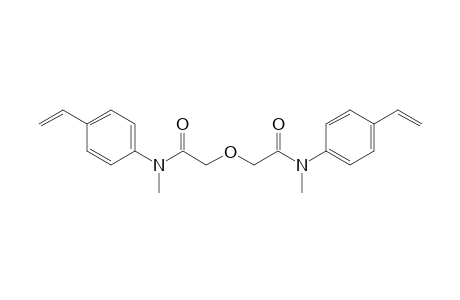 2-[2-(4-ethenyl-N-methylanilino)-2-oxoethoxy]-N-(4-ethenylphenyl)-N-methylacetamide
