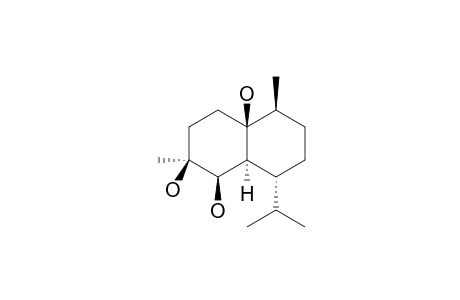 (-)-(1R,4R,5S,6R,7R,10R)-CADINAN-1,4,5-TRIOL