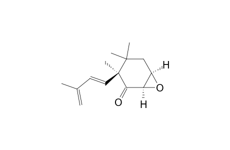 (1R,4S,6R)-3,3,4-trimethyl-4-[(1E)-3-methylbuta-1,3-dienyl]-7-oxabicyclo[4.1.0]heptan-5-one