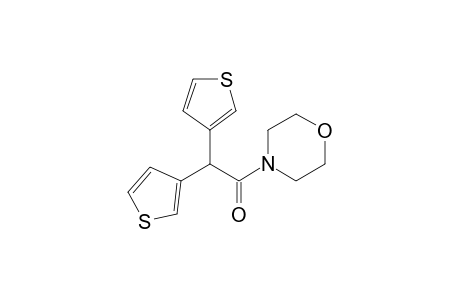 Bis[.alpha.-(3-thienyl)]acetylmorpholinamide