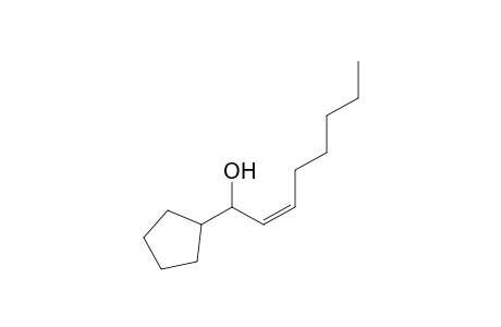(Z)-1-Cyclopentyloct-2-en-1-ol